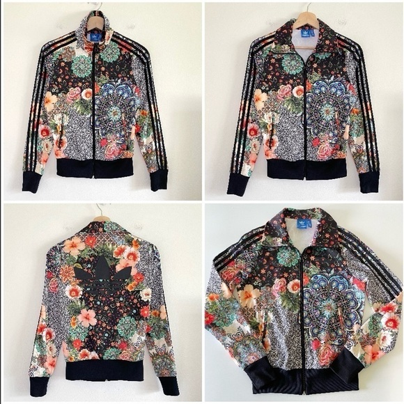 Adidas FARM Rio Jardim Agharta Trefoil Track Jacket Legging Set Multicolor XS/S - Picture 5 of 16